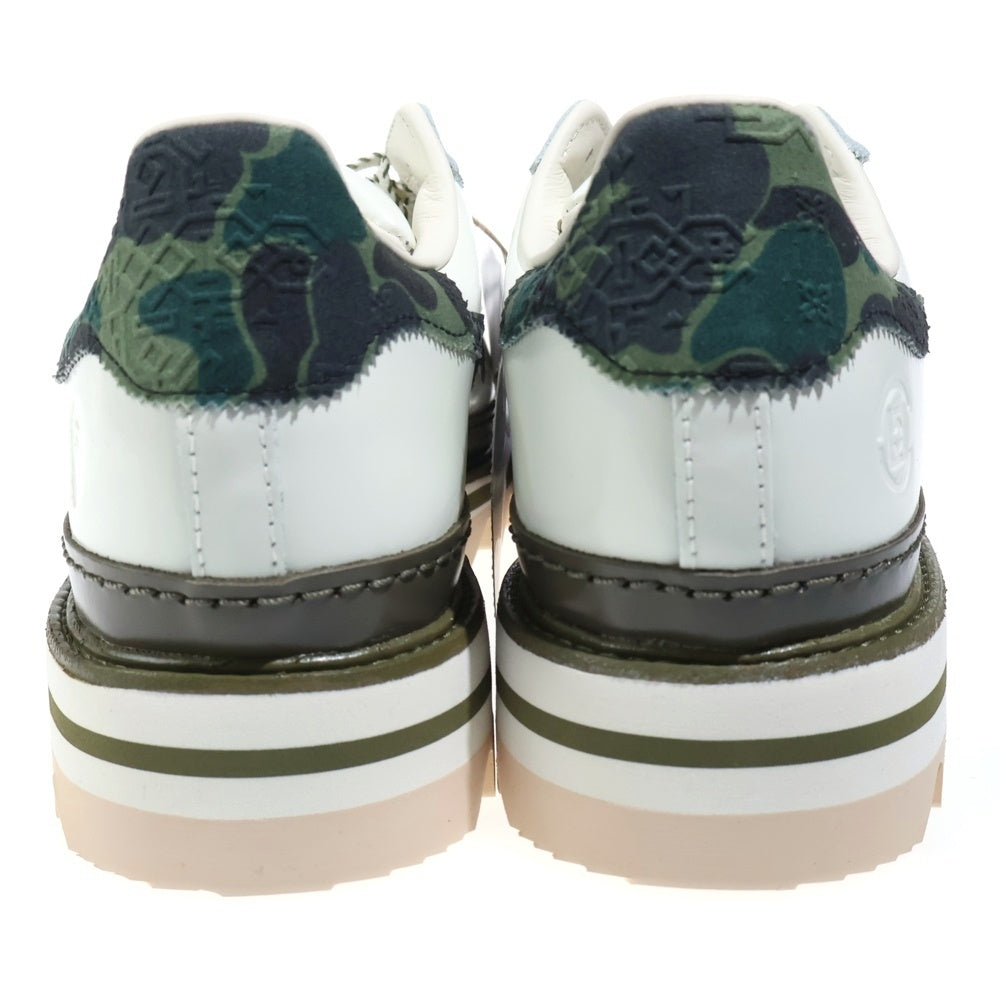 adidas(アディダス) ×CLOT ×BAPE SUPERSTAR BY EDISON CHEN クロット ベイプ スーパースターバイエディソンチャン シャークソール ローカットスニーカー US10/28cm KJ1473