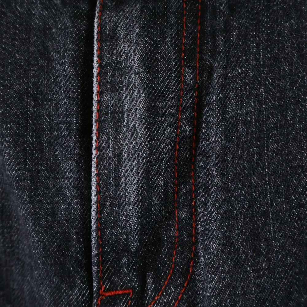 AWAKE NY(アウェイク ニューヨーク) ×JORDAN 5 WASHED DENIM JEANS ジョーダン5 ウォッシュドデニムパンツ ジーンズ ブラック IB7298-010