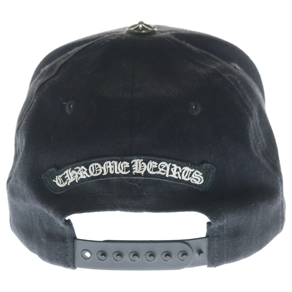 CHROME HEARTS(クロムハーツ) BASEBALL TRUCKER CAP ホースシュー刺繍 トラッカー ベースボールキャップ 帽子 ブラック