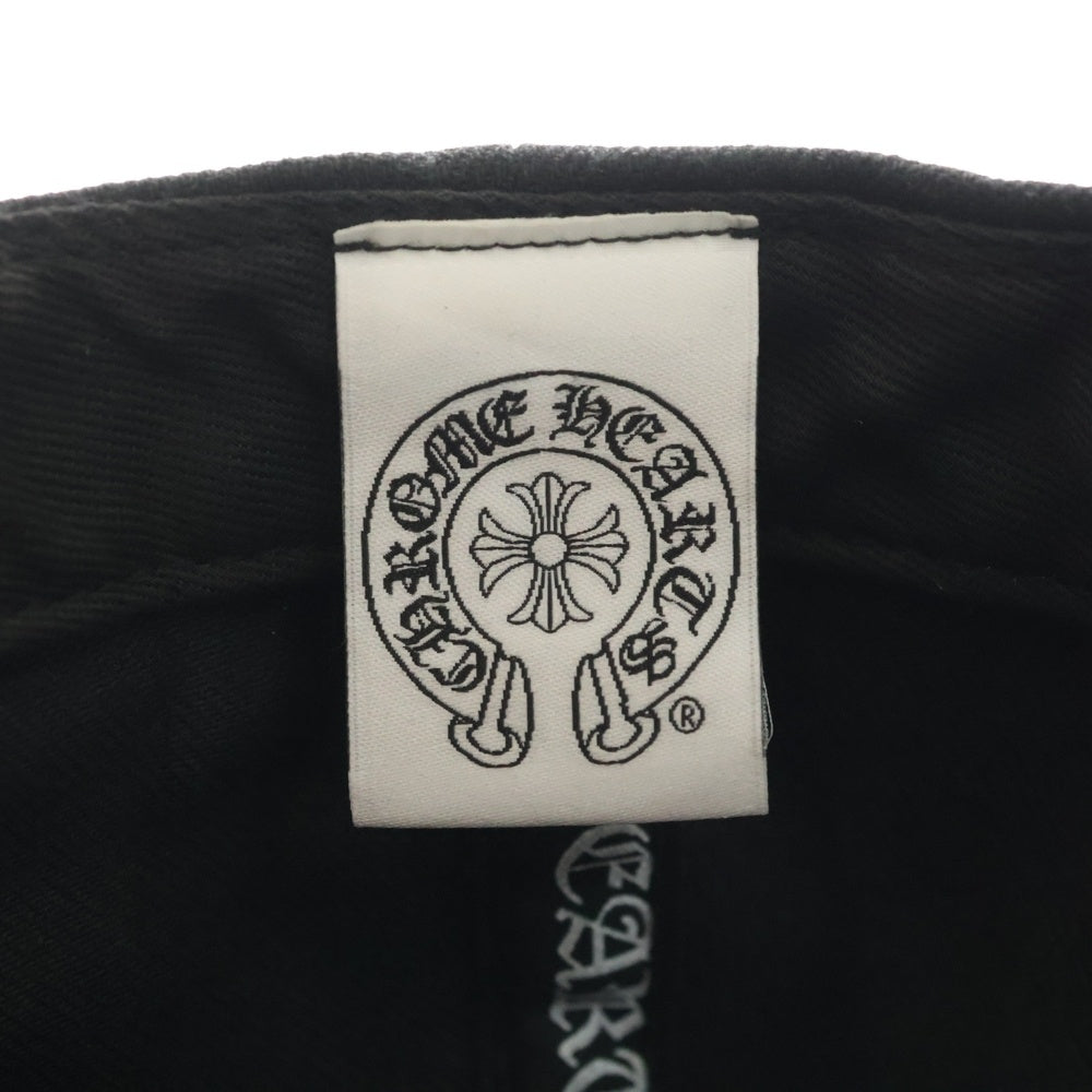 CHROME HEARTS(クロムハーツ) BASEBALL TRUCKER CAP ホースシュー刺繍 トラッカー ベースボールキャップ 帽子 ブラック