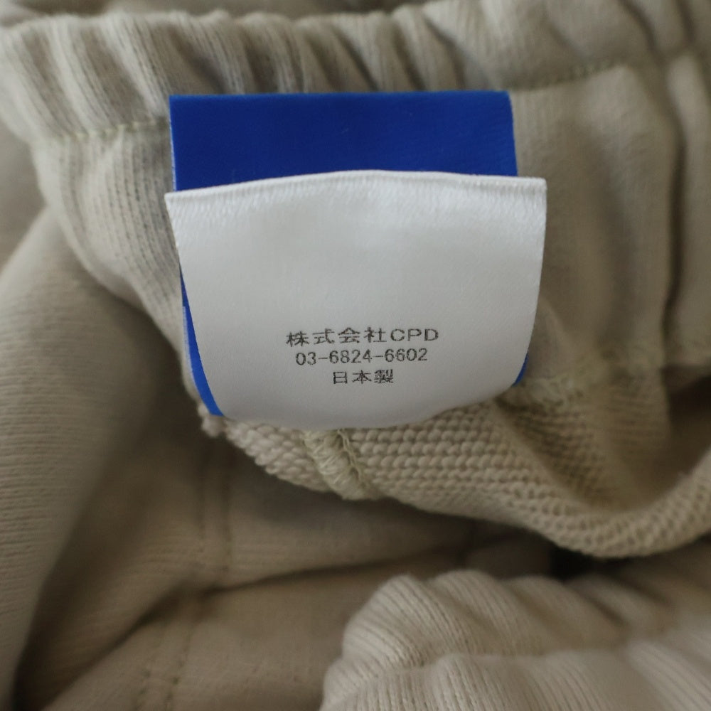 COIN PARKING DELIVERY(コインパーキングデリバリー) LOVE STITCH SWEAT PANTS ラブステッチ スウェットパンツ アイボリー