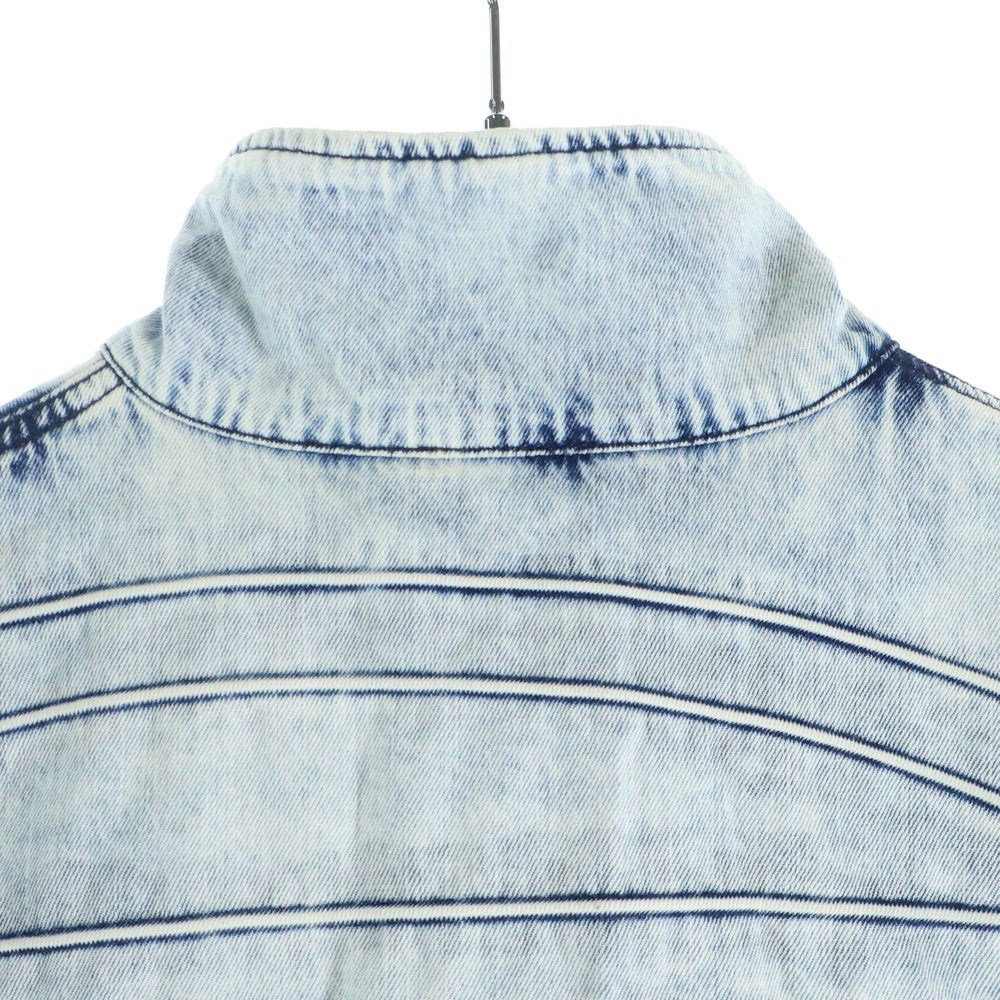 DIESEL(ディーゼル) 24AW D-KRAP-S1 オーバルD ジップアップ デニム ボンバージャケット インディゴ A14339