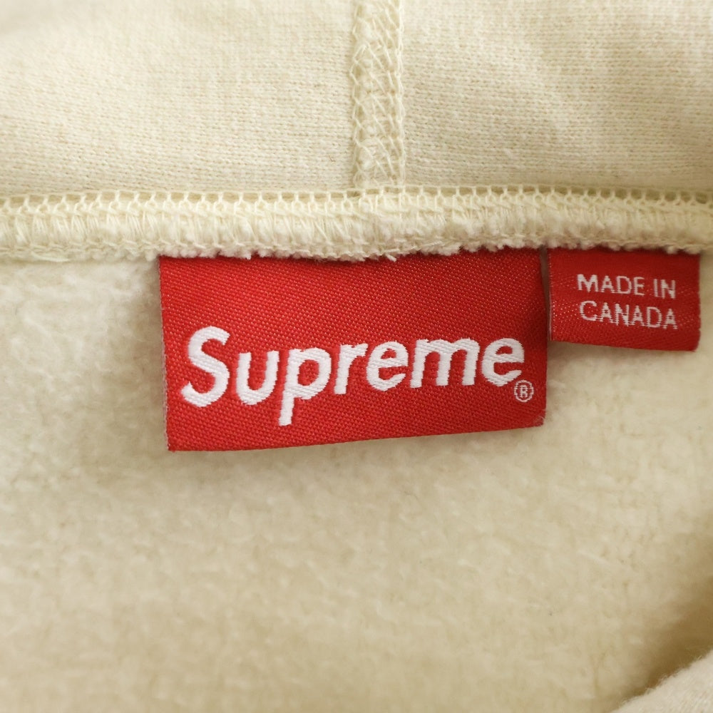 SUPREME(シュプリーム) 20AW Cross Box Logo Hooded Sweatshirt クロスボックスロゴ スウェット プルオーバーパーカー ベージュ
