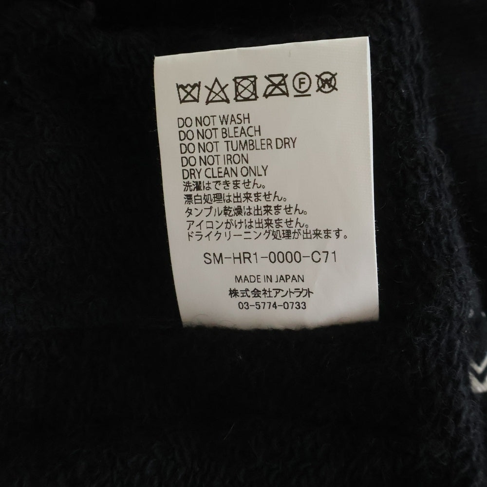 SAINT MICHAEL(セントマイケル) 25AW ALM SWEAT PANTS アラブモーメント サイドライン スウェットパンツ ブラック SM-HR1-0000-C71