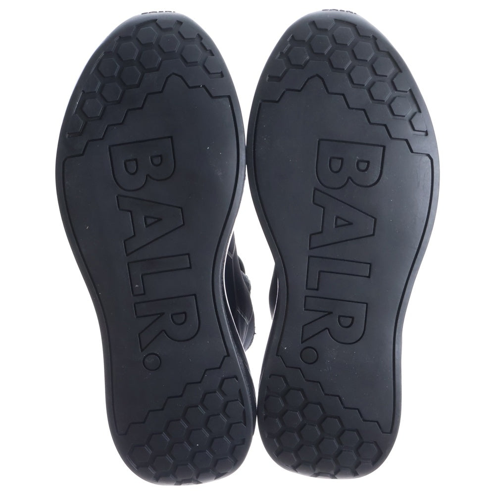 BALR.(ボーラー) BLACK ON BLACK PANEL SNEAKERS ブラックオンブラック パネルソックススニーカー ブラック