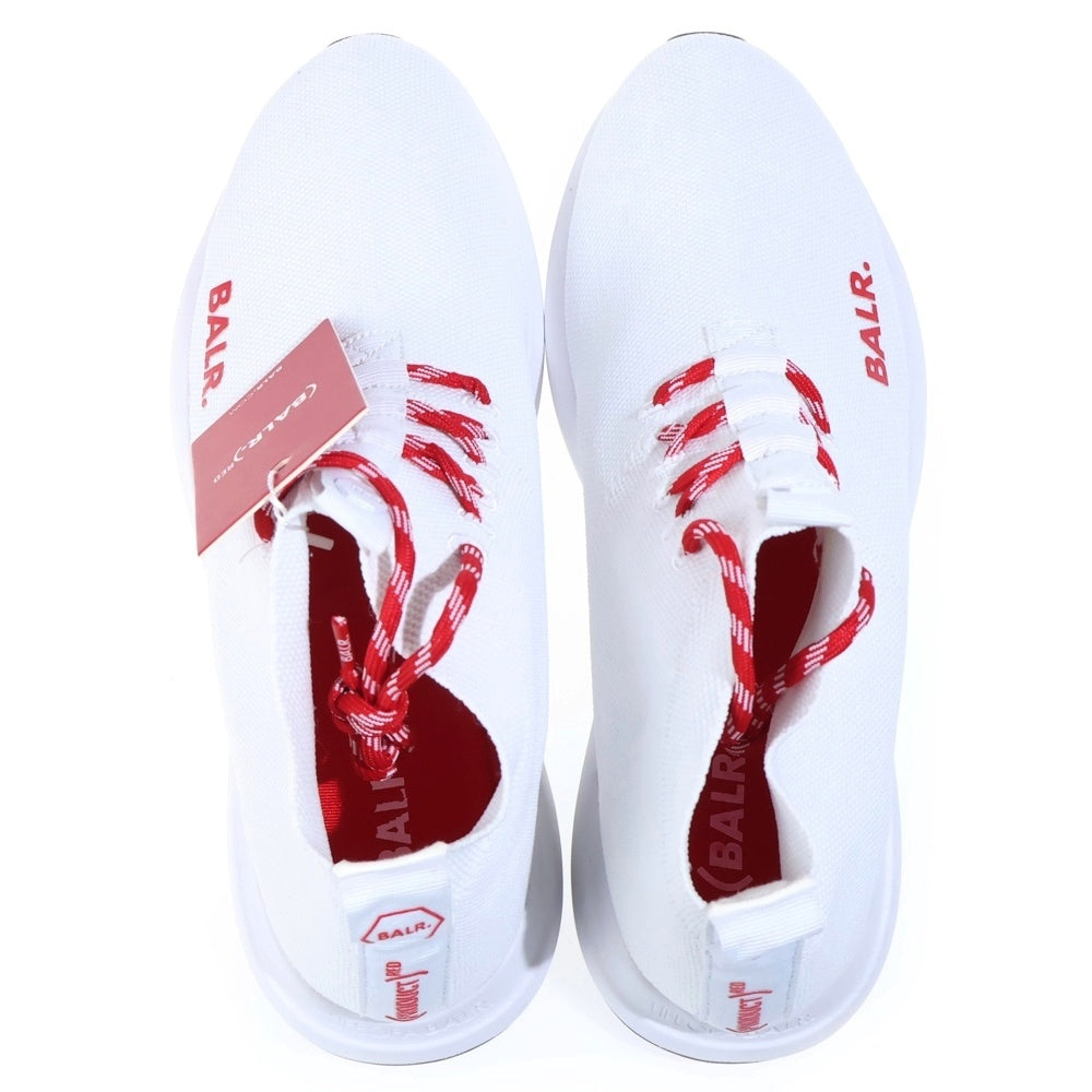 BALR.(ボーラー) RED SNEAKERS レッド ソックススニーカー ホワイト