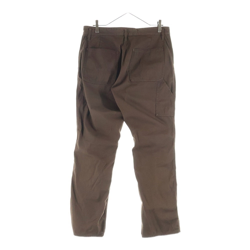 nonnative(ノンネイティブ) RANCHER PANTS 03 HIGH TWIST T/C GABARDINE ハイツイスト ギャバジン コットン ジップフライ ランチャーパンツ ブラウン NN-P4144