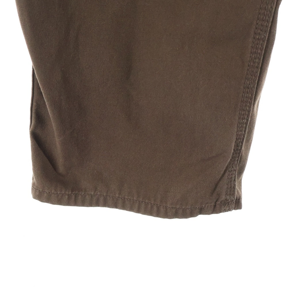 nonnative(ノンネイティブ) RANCHER PANTS 03 HIGH TWIST T/C GABARDINE ハイツイスト ギャバジン コットン ジップフライ ランチャーパンツ ブラウン NN-P4144