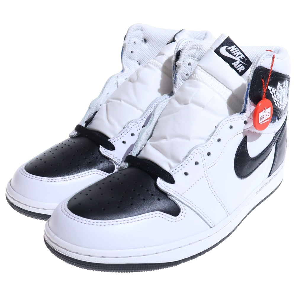 NIKE(ナイキ) ×FRAGMENT DESIGN ×UNION JORDAN 1 RETRO HIGH OG フラグメントデザイン ユニオン ジョーダンワン ハイカットスニーカー ホワイト US10/28cm II7282-100