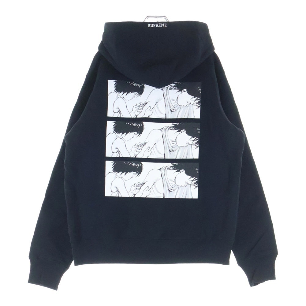 SUPREME(シュプリーム) 17AW ×AKIRA Syringe Zip Up Hooded Sweatshirt アキラ シリンジ ジップアップフーデッドスウェットシャツ パーカー ブラック