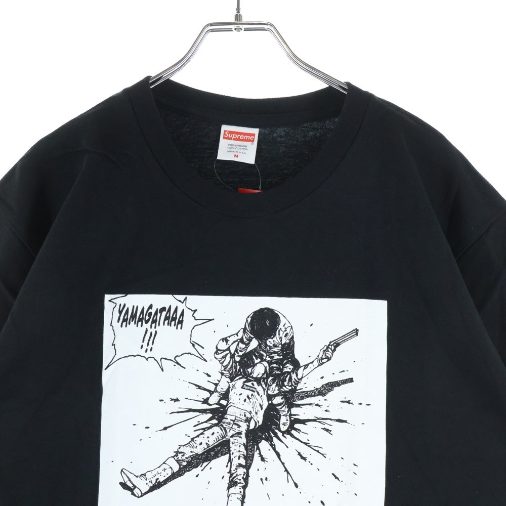 SUPREME(シュプリーム) 17AW ×AKIRA Yamagata Tee アキラ ヤマガタ クルーネック半袖Tシャツ カットソー ブラック