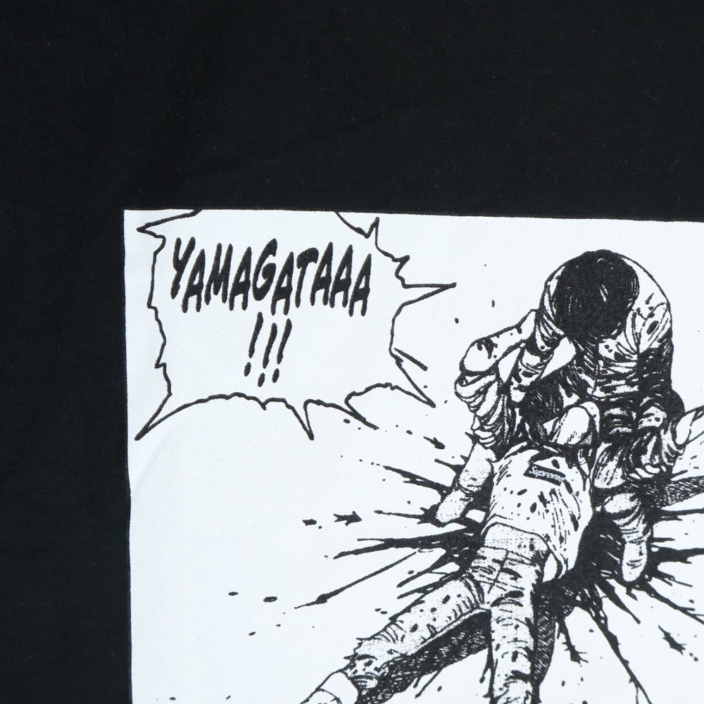SUPREME(シュプリーム) 17AW ×AKIRA Yamagata Tee アキラ ヤマガタ クルーネック半袖Tシャツ カットソー ブラック