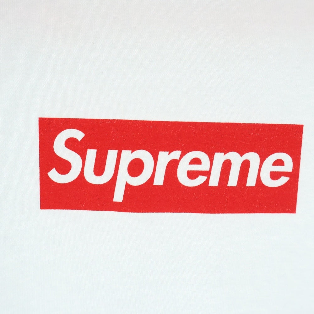 SUPREME(シュプリーム) 23SS West Hollywood LA Box Logo Tee ウエストハリウッド ボックスロゴ クルーネック半袖Tシャツ カットソー ホワイト/レッド