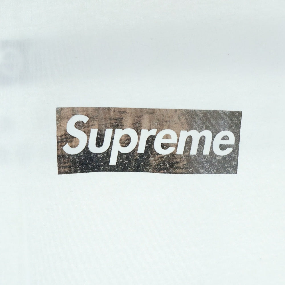 SUPREME(シュプリーム) 22AW Chicago Box Logo Tee シカゴオープン記念 ボックスロゴ クルーネック半袖Tシャツ カットソー ホワイト/シルバー