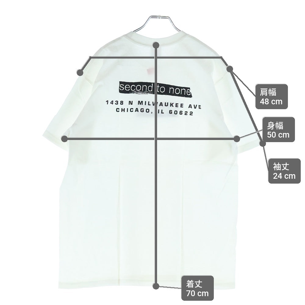 SUPREME(シュプリーム) 22AW Chicago Box Logo Tee シカゴオープン記念 ボックスロゴ クルーネック半袖Tシャツ カットソー ホワイト/シルバー