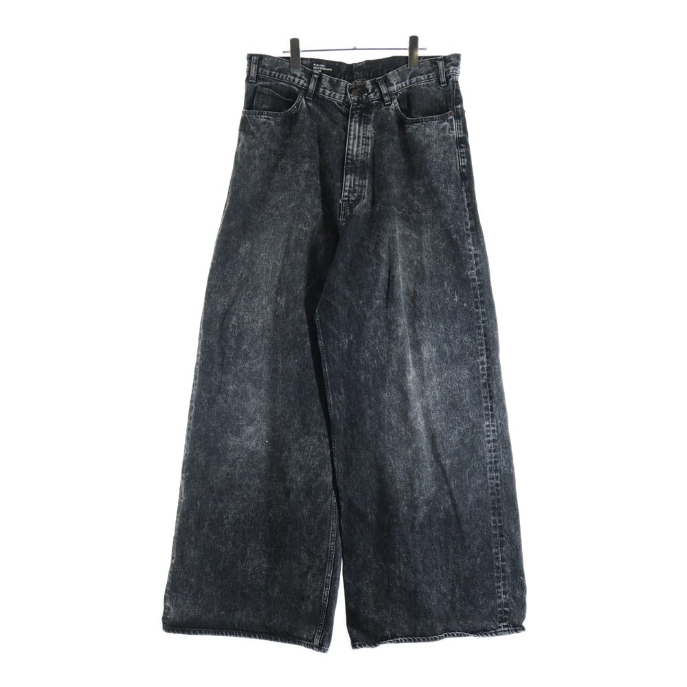 CELINE(セリーヌ) 22SS ELEPHANT JEANS ワイドバギー デニムパンツ グレー N644 573Q 38PS