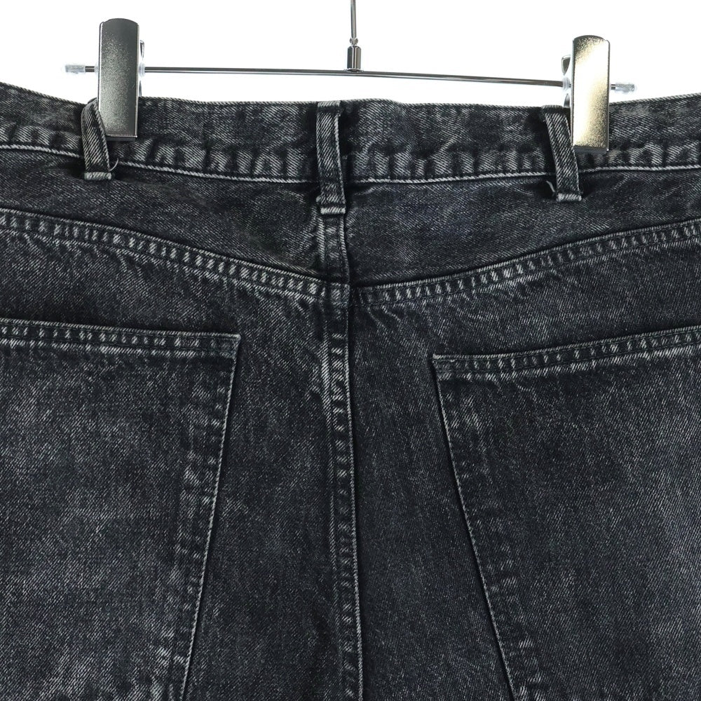 CELINE(セリーヌ) 22SS ELEPHANT JEANS ワイドバギー デニムパンツ グレー N644 573Q 38PS