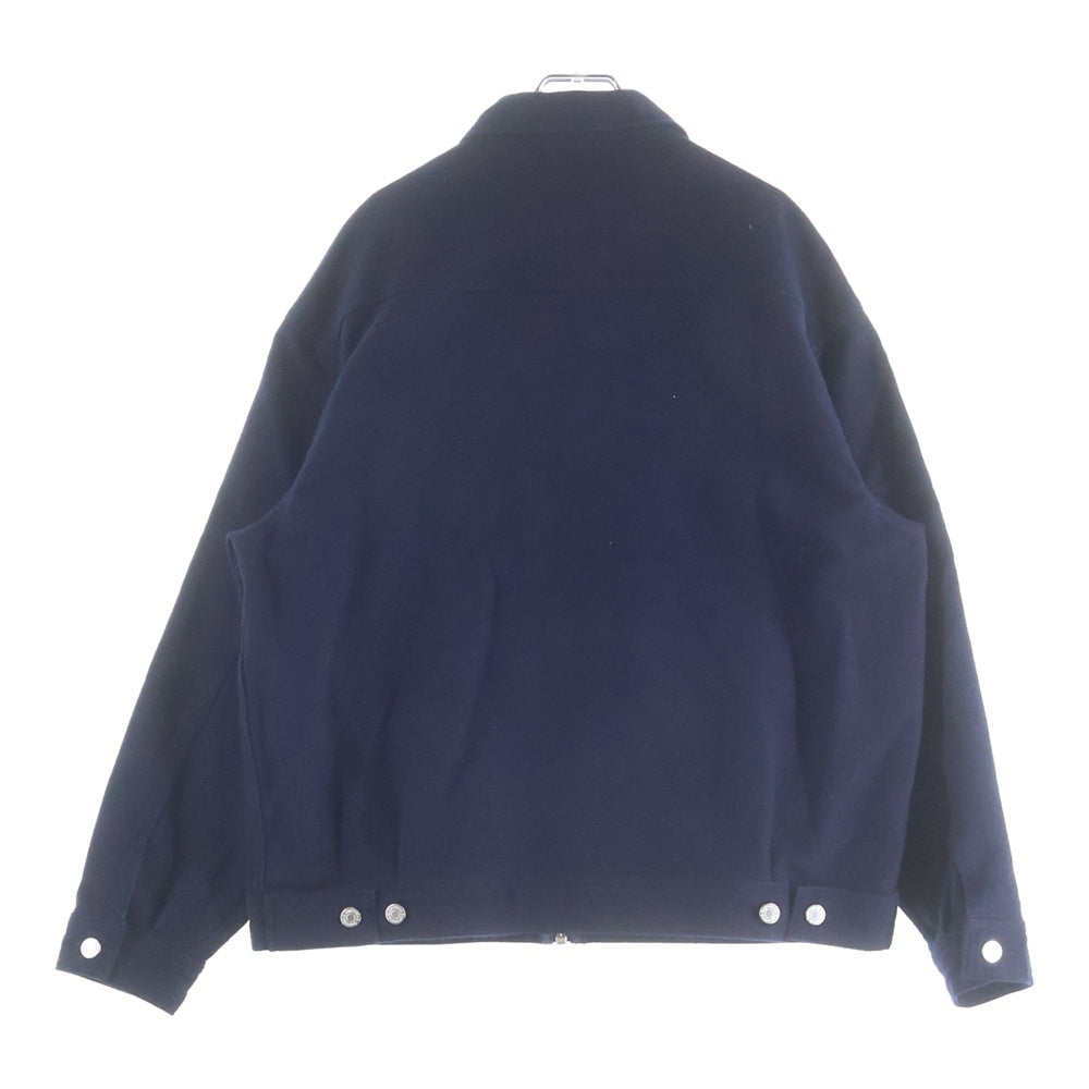 SUPREME(シュプリーム) 22AW Moleskin Work Jacket モールスキン ワークジャケット ネイビー
