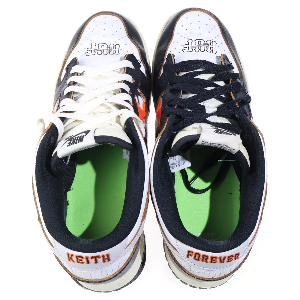 NIKE SB(ナイキエスビー) ×HUF DUNK LOW OG QS SAN FRANCISCO ハフ ダンク サンフランシスコ ローカットスニーカー シューズ ブラック/ホワイト/オレンジ US9/27cm FD8775-001