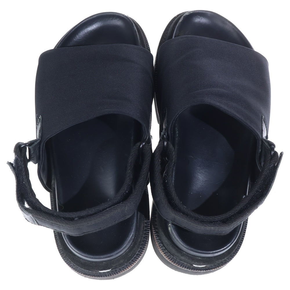 Maison Margiela(メゾンマルジェラ) ベルクロストラップ 厚底サンダル ブラック