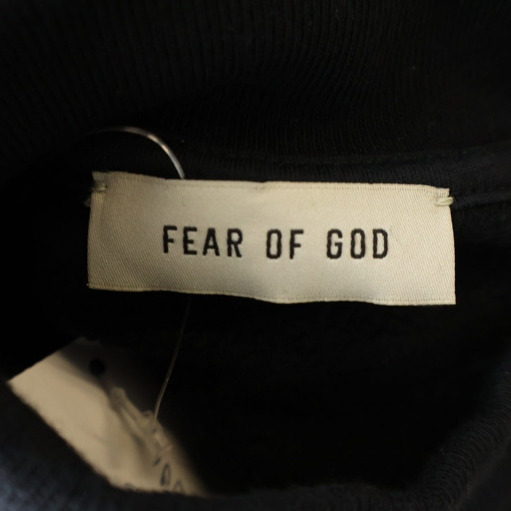 FEAR OF GOD(フィアオブゴッド) 22AW THE ETERNAL COLLECTION ETERNAL FLEECE エターナル フリース フロントラバーロゴプリント クルーネック スウェット プルオーバートレーナー