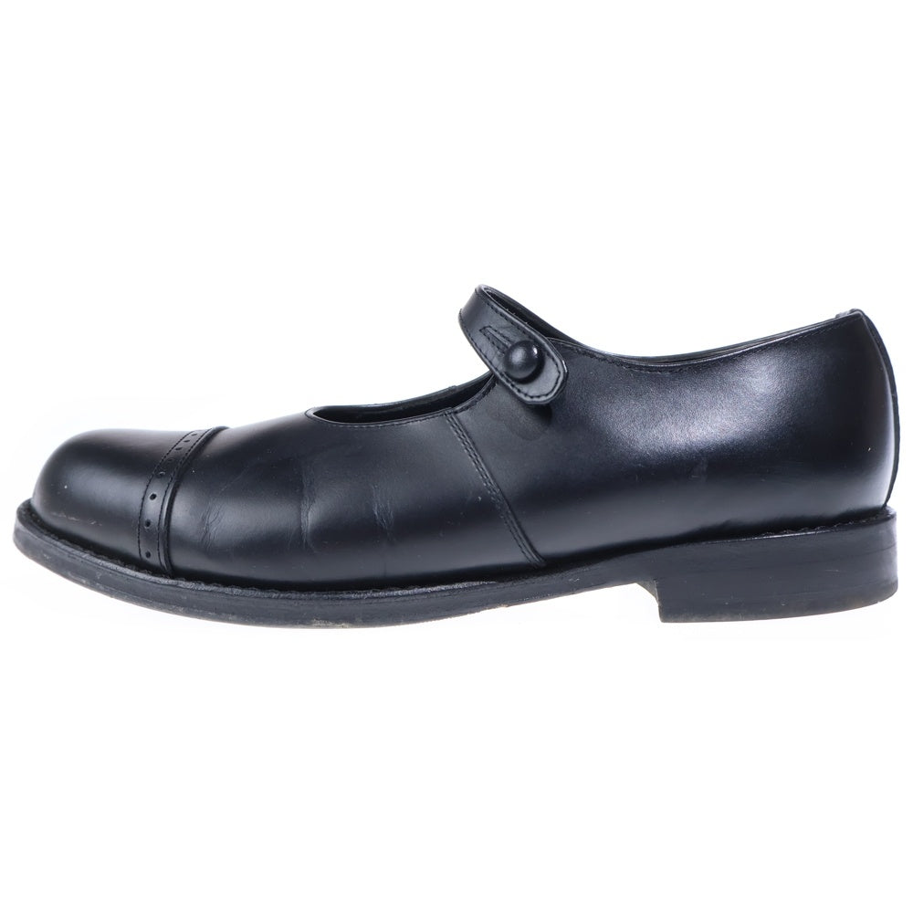 COMME des GARCONS COMME des GARCONS(コムデギャルソンコムデギャルソン) ワンストラップ レザーメリージェーン レディース ブラック