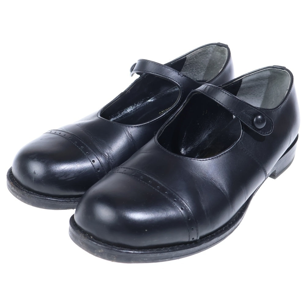 COMME des GARCONS COMME des GARCONS(コムデギャルソンコムデギャルソン) ワンストラップ レザーメリージェーン レディース ブラック