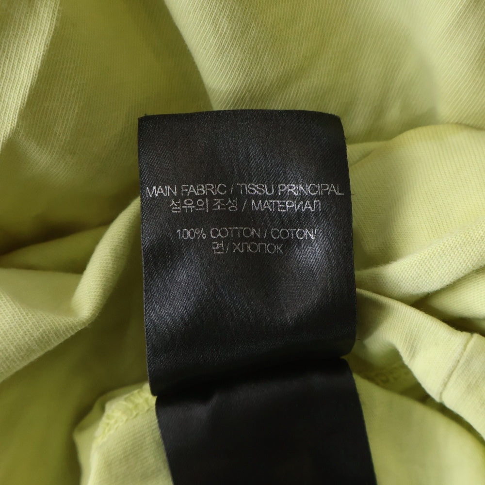 VETEMENTS(ヴェトモン) HELLO MY NAME IS FADED ハロー マイネーム イズ ヴェトモン フェイデッド クルーネックプルオーバー 半袖Tシャツカットソー イエロー UL63TR640Y