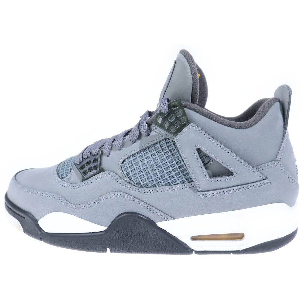 NIKE(ナイキ) AIR JORDAN 4 COOL GREY エアジョーダン 4 クールグレイ ローカットスニーカー グレー US9.5/27.5cm 308497-007