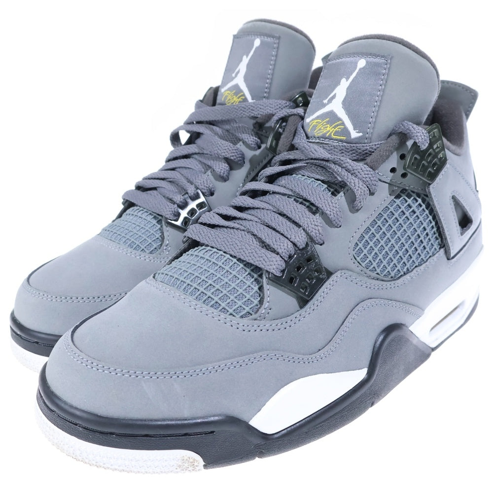 NIKE(ナイキ) AIR JORDAN 4 COOL GREY エアジョーダン 4 クールグレイ ローカットスニーカー グレー US9.5/27.5cm 308497-007