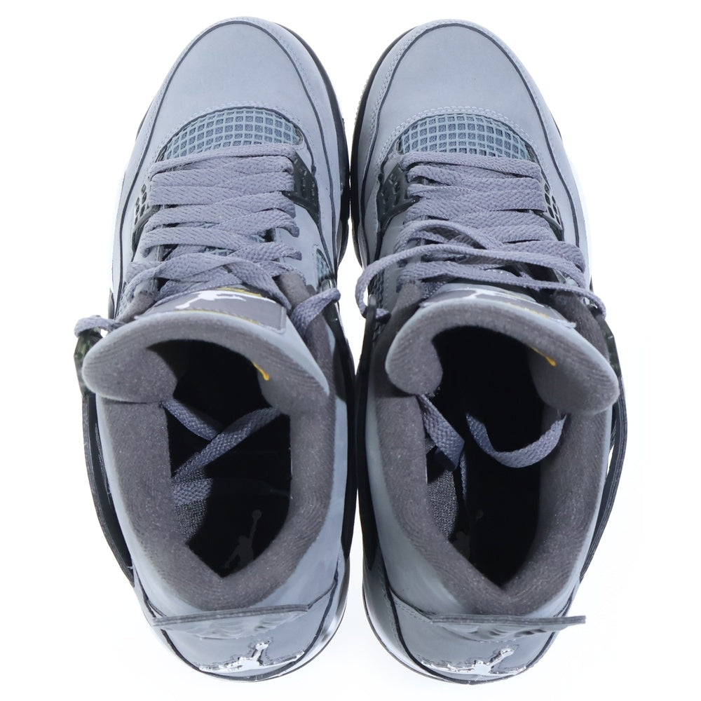NIKE(ナイキ) AIR JORDAN 4 COOL GREY エアジョーダン 4 クールグレイ ローカットスニーカー グレー US9.5/27.5cm 308497-007