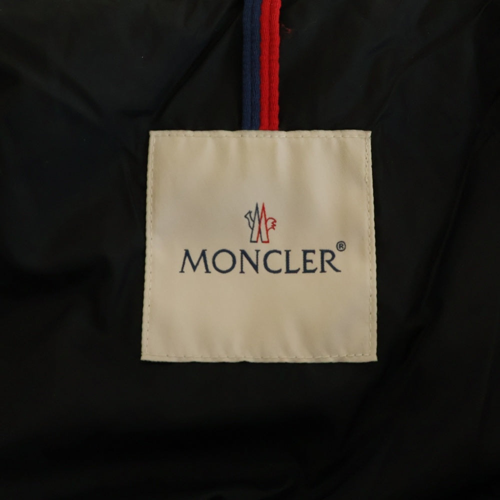 MONCLER(モンクレール) 18AW GRIVE アームロゴワッペン フーデッド ダウンコート ブラック レディース D20934939205 54155