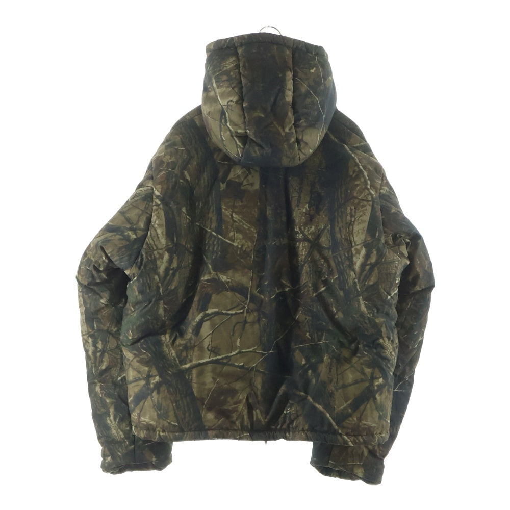 adidas YEEZY SEASON 5(イージー シーズンファイブ) カモフラージュ総柄 フーデッドショートパファージャケット ブラウン KW5U6163-045