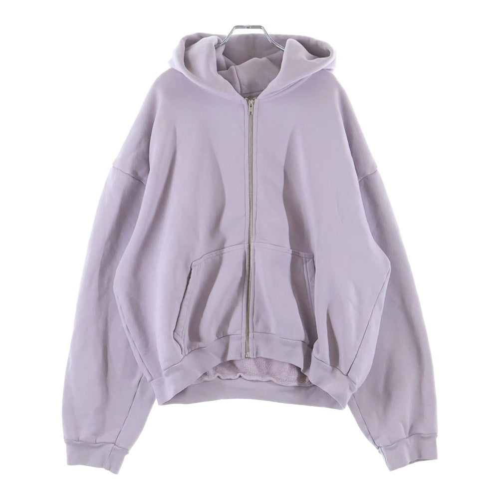 SKYLRK(スカイラーク) ZIP HOODIE ジップアップスウェットパーカー フーディー ライトパープル