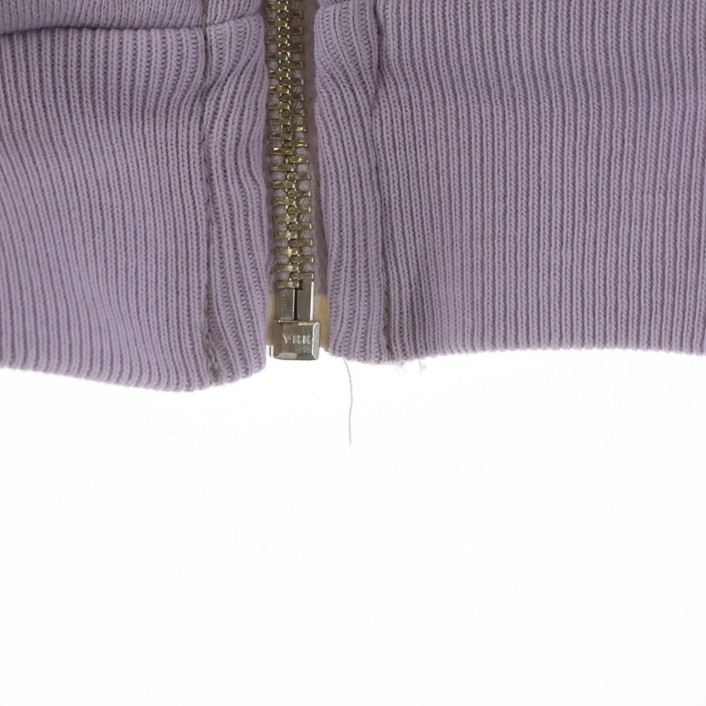 SKYLRK(スカイラーク) ZIP HOODIE ジップアップスウェットパーカー フーディー ライトパープル