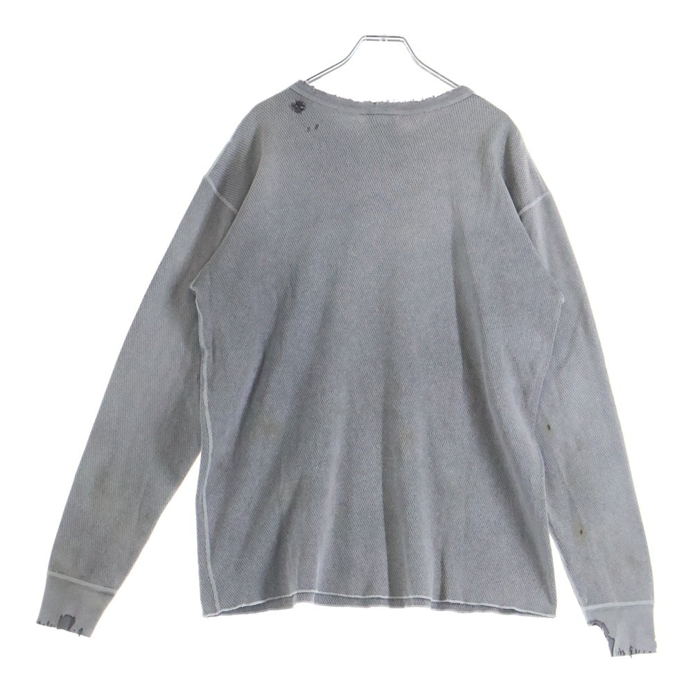 SAINT MICHAEL(セントマイケル) 26SS HONEYCOMB THARMAL SHIRT SM-MK8-0000-034 サーマルロングスリーブ 長袖Tシャツ