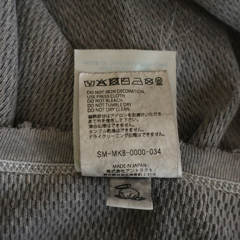 SAINT MICHAEL(セントマイケル) 26SS HONEYCOMB THARMAL SHIRT SM-MK8-0000-034 サーマルロングスリーブ 長袖Tシャツ
