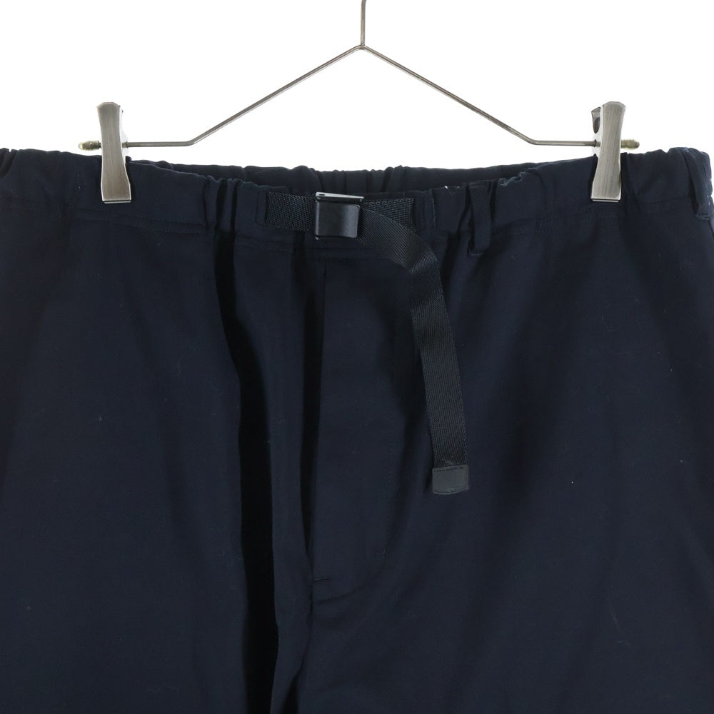 The Ennoy Professional(エンノイプロフェッショナル) 25SS WOOL BLEND RIP STOP EASY PANTS ウールブレンド リップストップ イージーパンツ ネイビー SS25BRENPT03LP