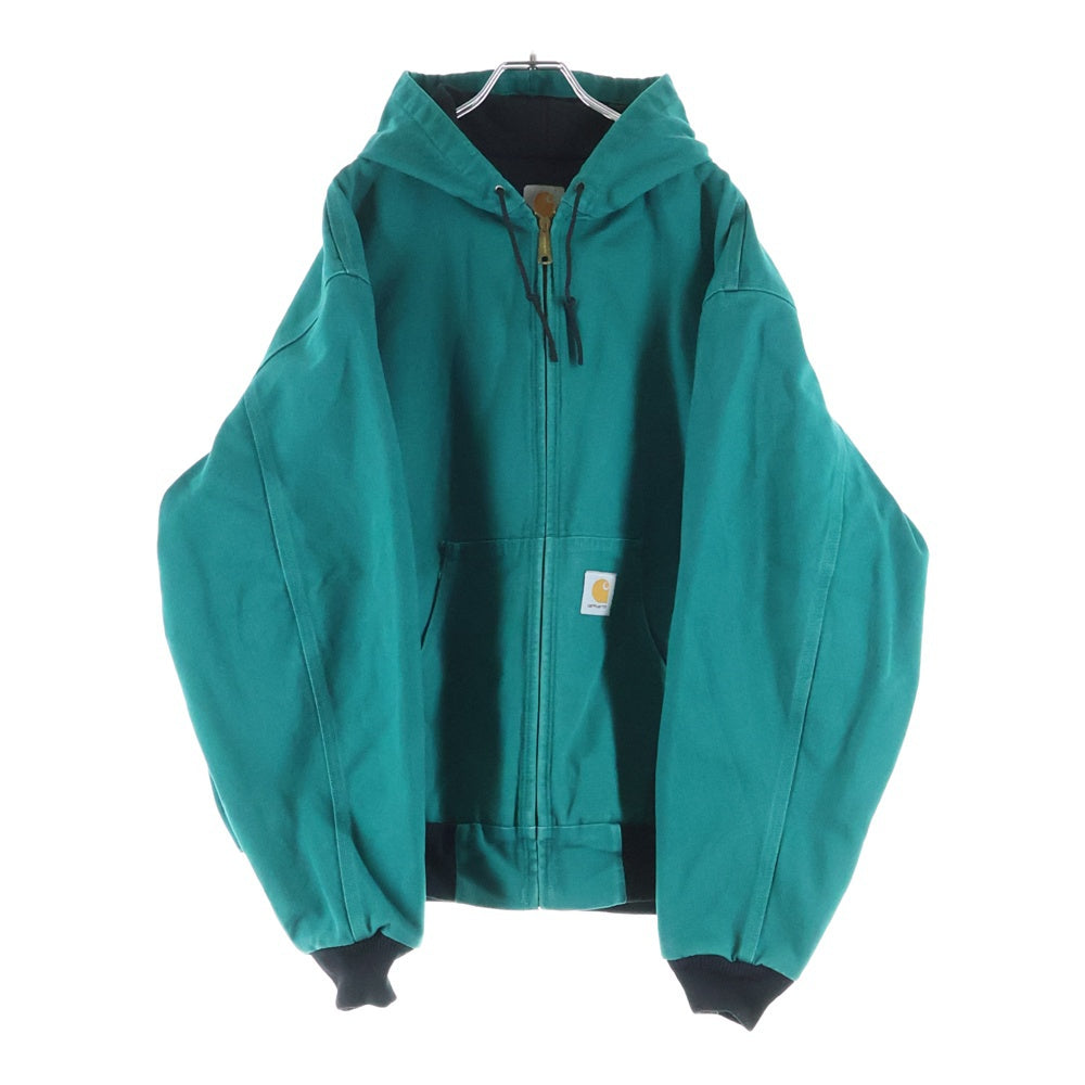 CARHARTT(カーハート) 90S VINTAGE ACTIVE JACKET USA製 ヴィンテージ ダック地 アクティブジャケット グリーン