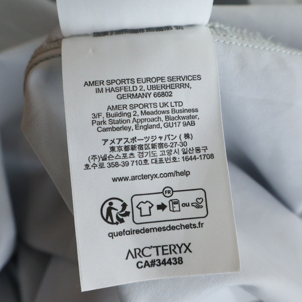ARC'TERYX(アークテリクス) Skyline LS Shirt スカイライン スナップボタン 長袖シャツ グレー X000007410