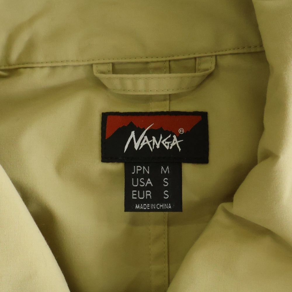 NANGA(ナンガ) HINOC COAT マルチポケット ヒノックコート ポリエステル ジャケット ベージュ N2600-1B062D