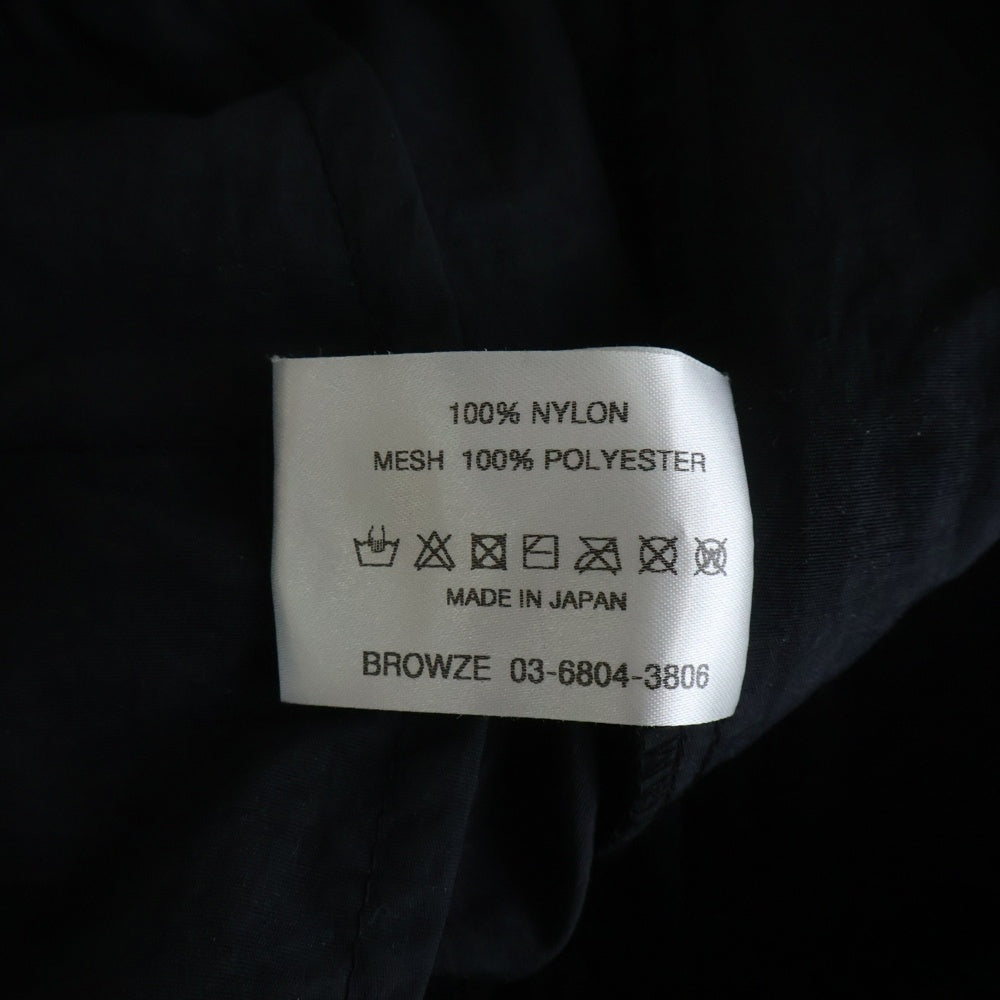 The Ennoy Professional(エンノイプロフェッショナル) 23AW STYLISTSHIBUTSU NYLON TRACK SUIT SET UP ロゴエンブロイダリー ブルゾンジャケット パンツ AW23BRENJK02LP / AW23BRENPT04LP