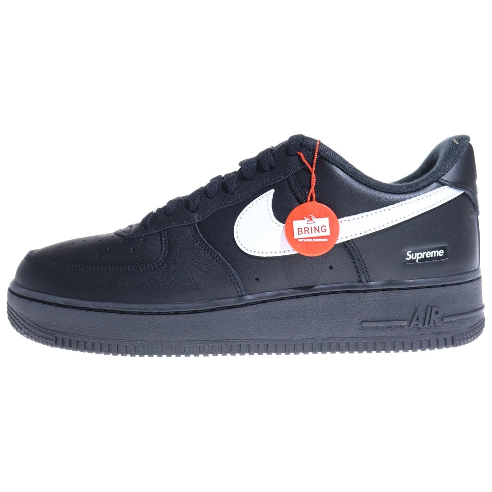 NIKE(ナイキ) ×Supreme AIR FORCE 1 LOW エア フォース 1 ローカットスニーカー ブラック CU9225-002