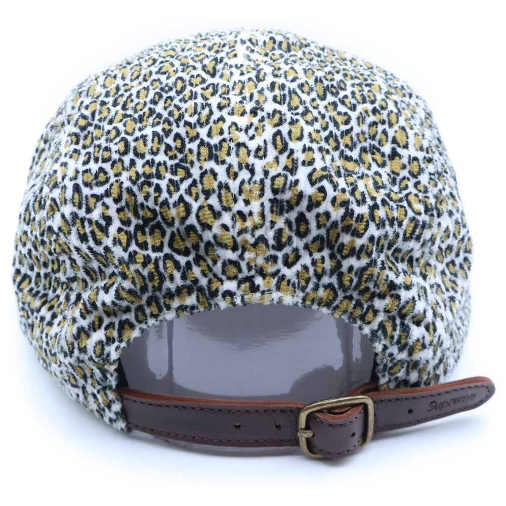 SUPREME(シュプリーム) 23AW Leopard Corduroy Camp Cap レオパード コーデュロイ キャンプキャップ 帽子 マルチカラー