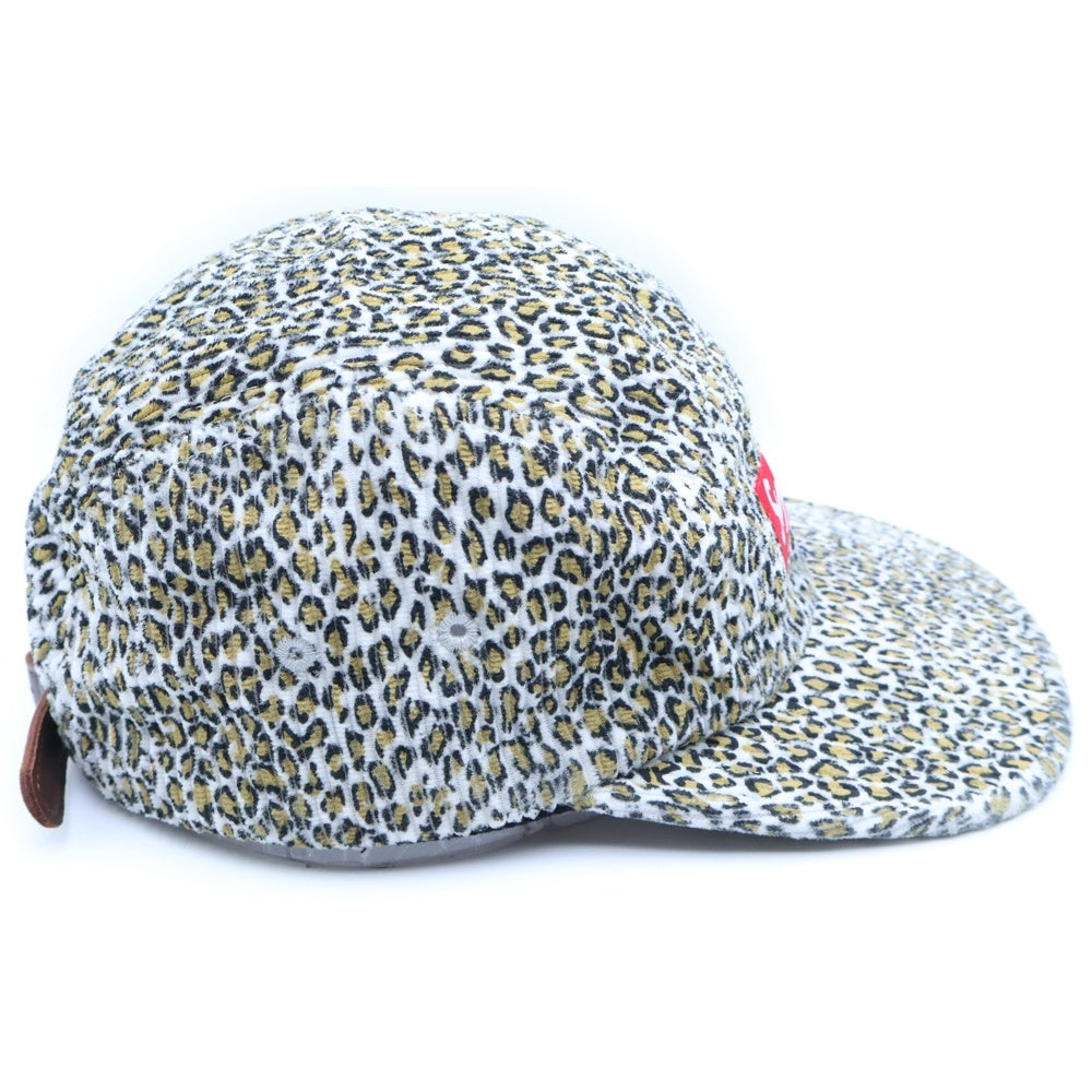 SUPREME(シュプリーム) 23AW Leopard Corduroy Camp Cap レオパード コーデュロイ キャンプキャップ 帽子 マルチカラー
