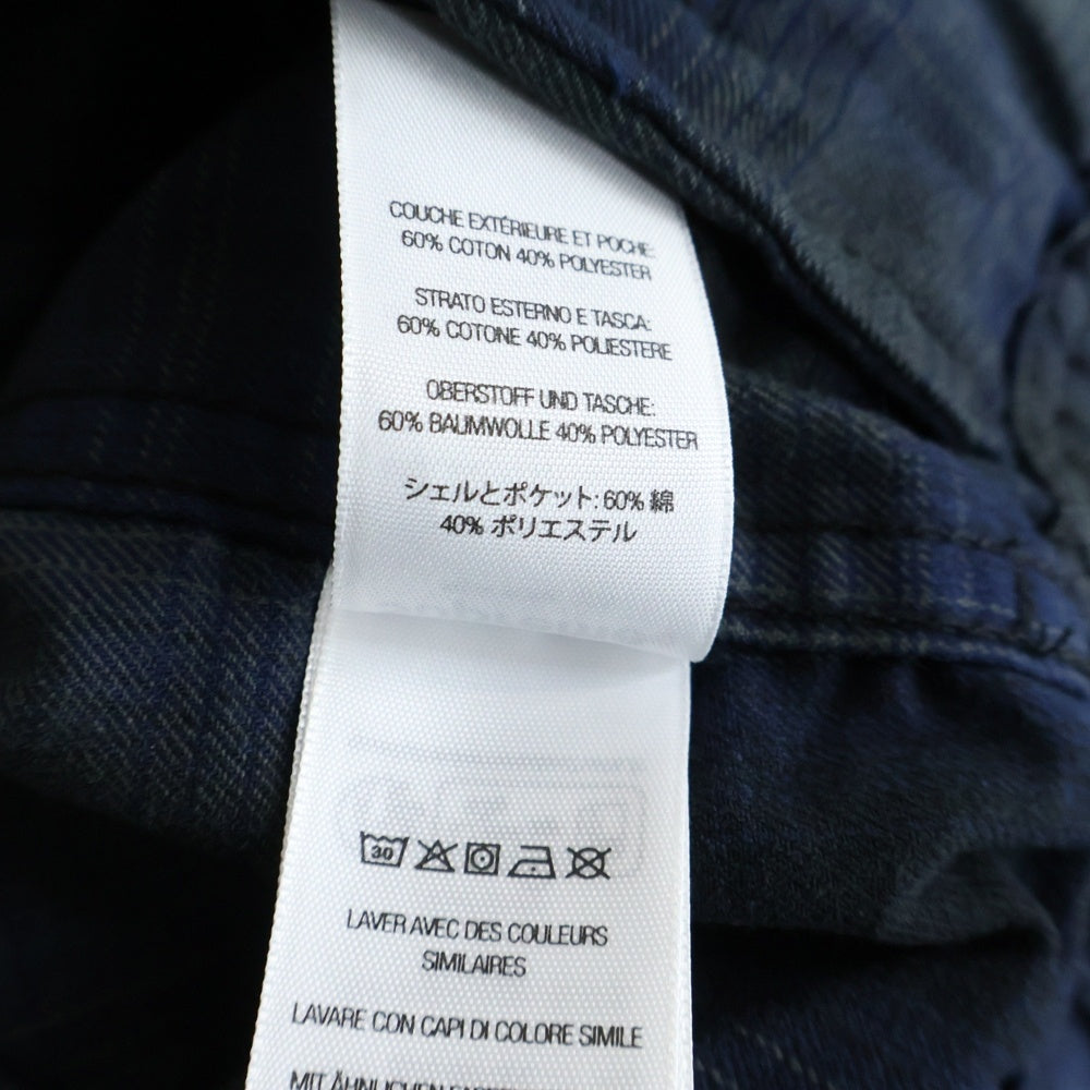 SUPREME(シュプリーム) 25SS Plaid Cargo Short プレイド カーゴショーツ チェック柄 ショートパンツ ネイビー
