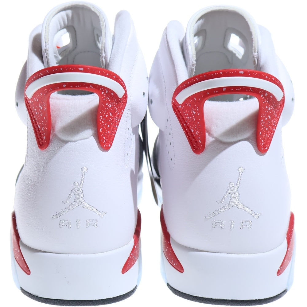 NIKE(ナイキ) AIR JORDAN 6 RETRO WHITE UNIVERSITY RED OREO エアジョーダン 6 ユニバーシティ オレオ ハイカットスニーカー ホワイト/レッド US11/29cm CT8529-162