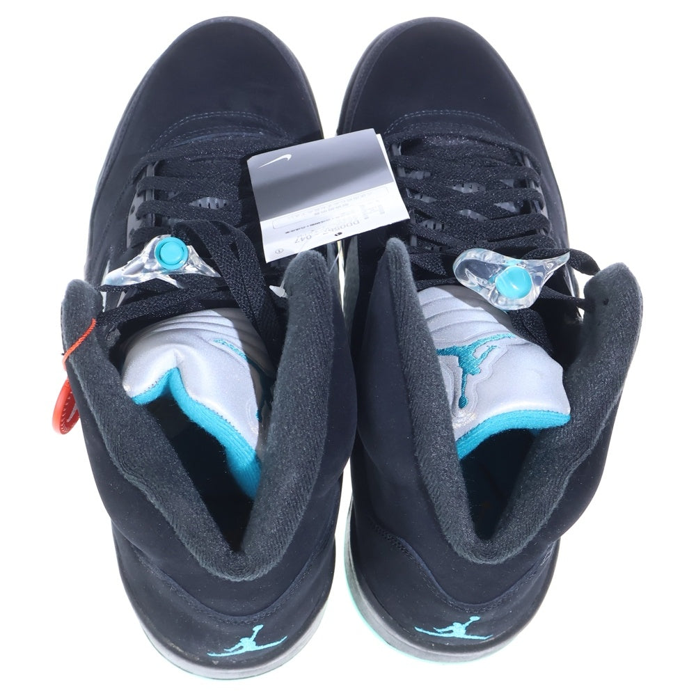 NIKE(ナイキ) AIR JORDAN 5 RETRO AQUA エアジョーダン 5 アクア ハイカットスニーカー ブラック US11/29cm DD0587-047