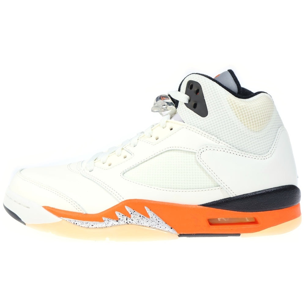NIKE(ナイキ) AIR JORDAN 5 ORANGE BLAZE エア ジョーダン 5 オレンジ ブレイズ ミッドカットスニーカー ホワイト US11/29cm DC1060-100