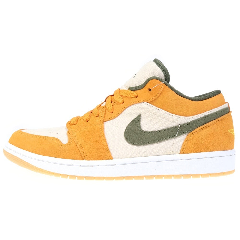 NIKE(ナイキ) AIR JORDAN 1 LOW LIGHT CURRY MEDIUM OLIVE エア